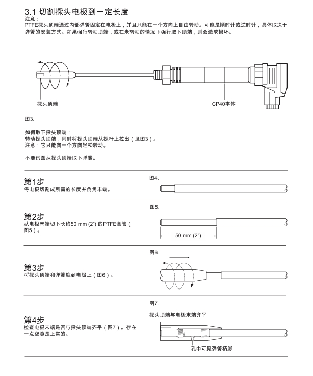 棋牌平台CP40电导率感应器安装步骤