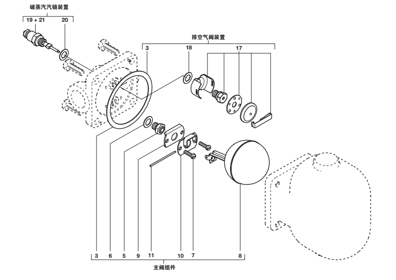 FTGS14HC浮球式最全棋牌平台结构图