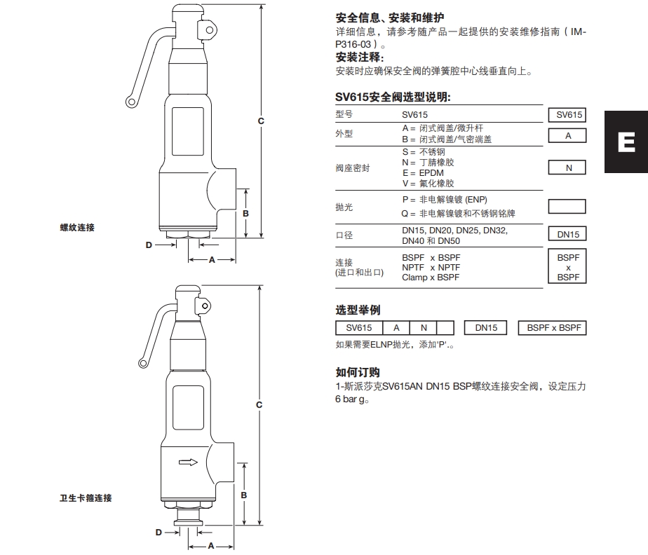 棋牌平台SV615安全阀铭牌详细图