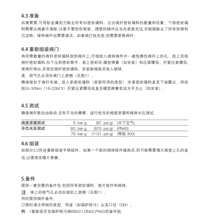 棋牌平台KBV21手动锅炉排污阀调试步骤