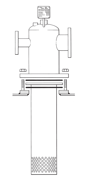 棋牌平台闪蒸冷凝除氧头安装图