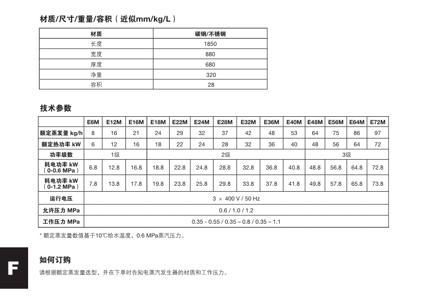 棋牌平台E系列电蒸汽发生器尺寸